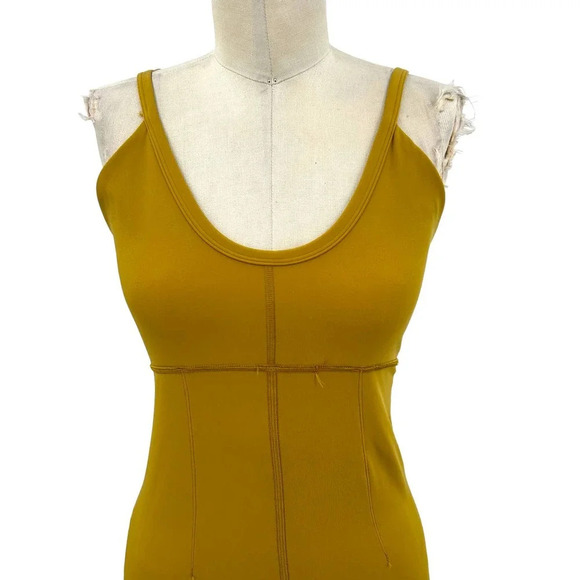 Free People Movement All Star Onesie Jumpsuit Alchemy Yellow Size Medium - Picture 3 of 9